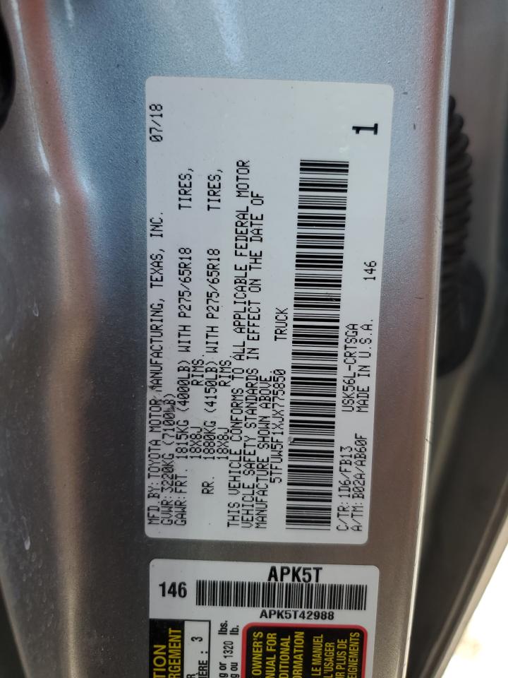 2018 Toyota Tundra - Image 12