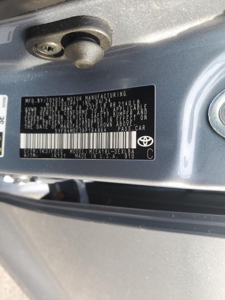 5YFB4MDE2RP164864 2024 Toyota Corolla Le