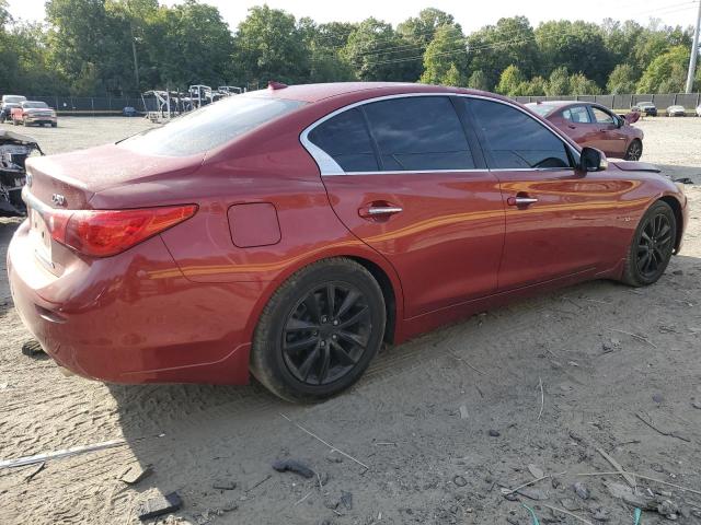  INFINITI Q50 2014 Czerwony