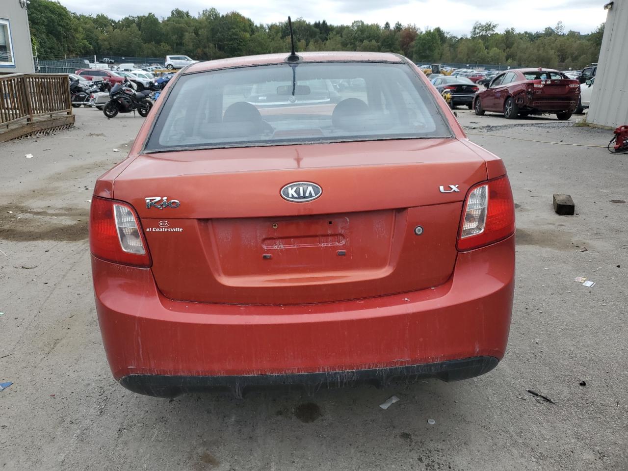 KNADH4A37A6665399 2010 Kia Rio Lx