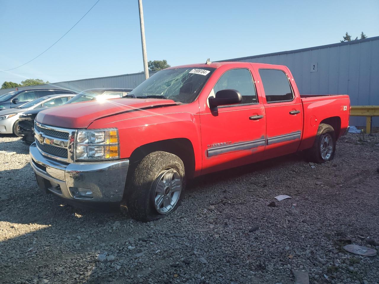 2012 Chevrolet Silverado K1500 Lt VIN: 3GCPKSE76CG207714 Lot: 71999184