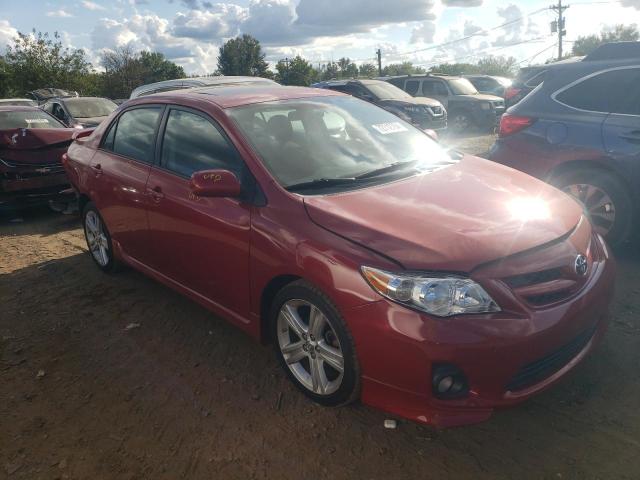  TOYOTA COROLLA 2013 Czerwony