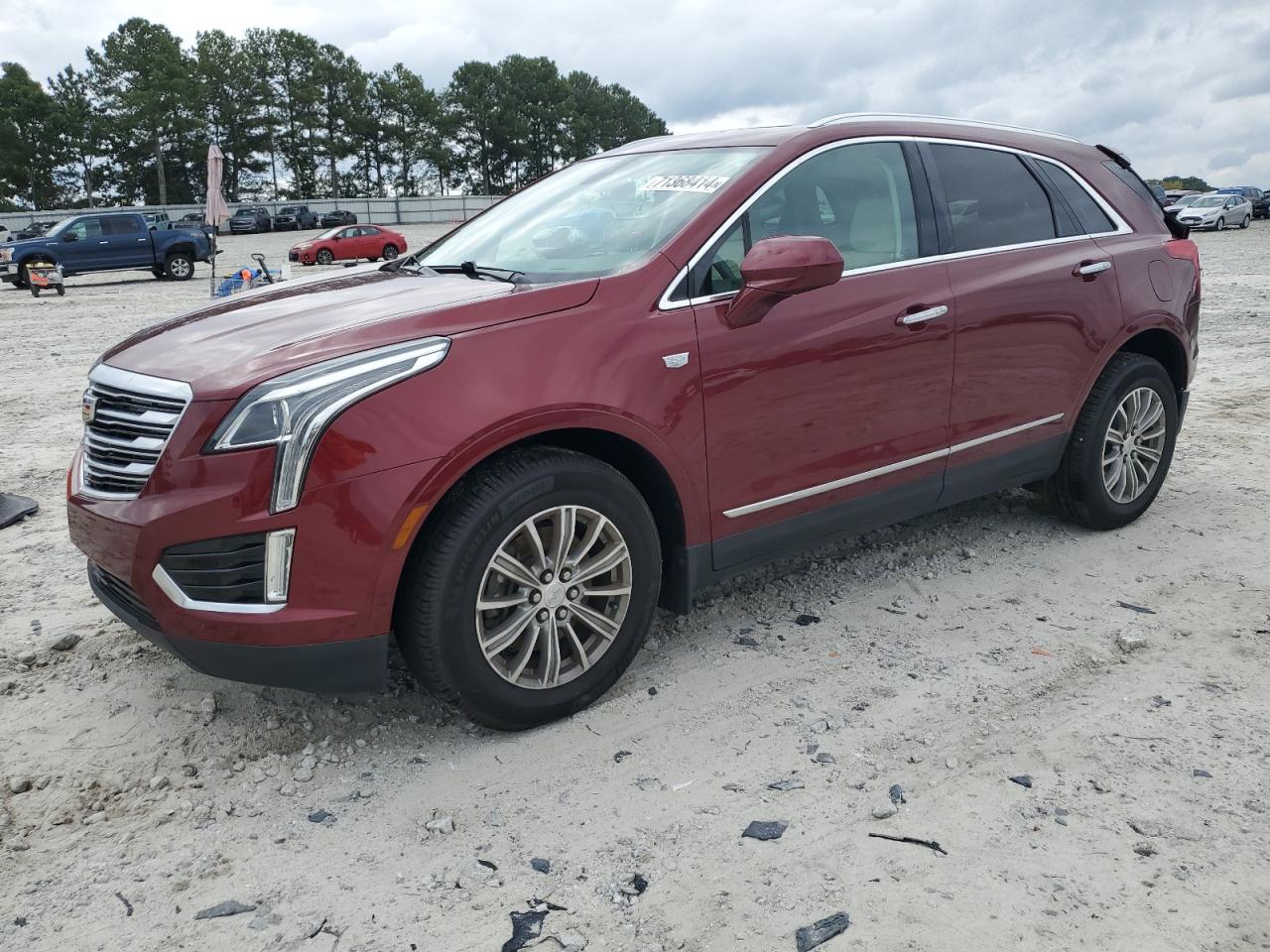 2017 Cadillac Xt5 Luxury VIN: 1GYKNBRS8HZ190545 Lot: 71368414