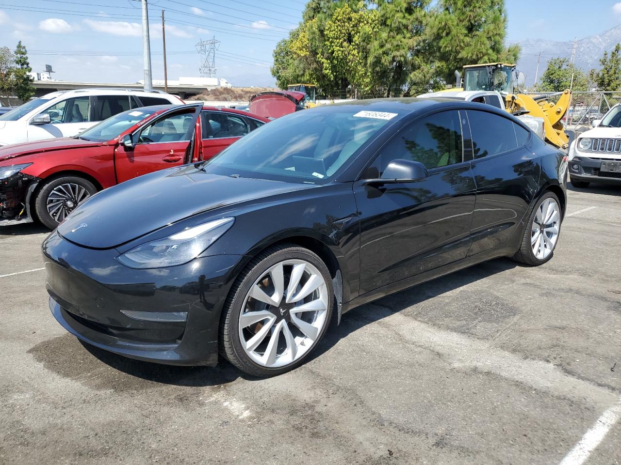 5YJ3E1EB6MF926943 2021 TESLA MODEL 3 - Image 1