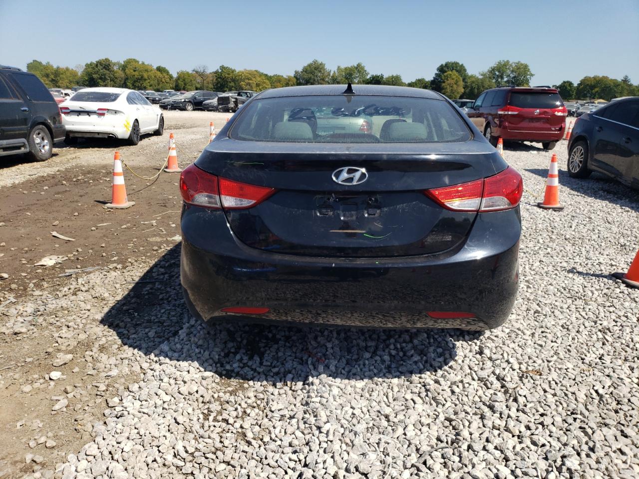 KMHDH4AE2CU253681 2012 Hyundai Elantra Gls