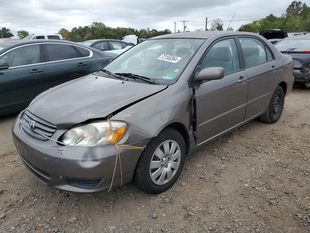 2003 Toyota Corolla Ce VIN: 2T1BR32EX3C111092 Lot: 72155264