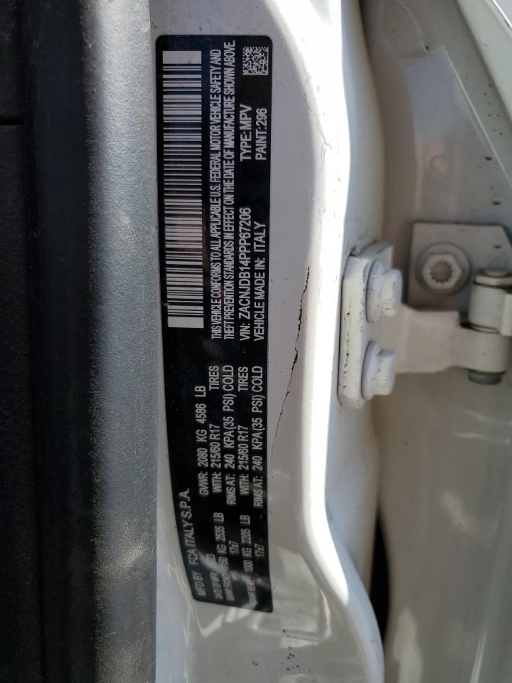 2023 Jeep Renegade Latitude VIN: ZACNJDB14PPP67206 Lot: 83431384