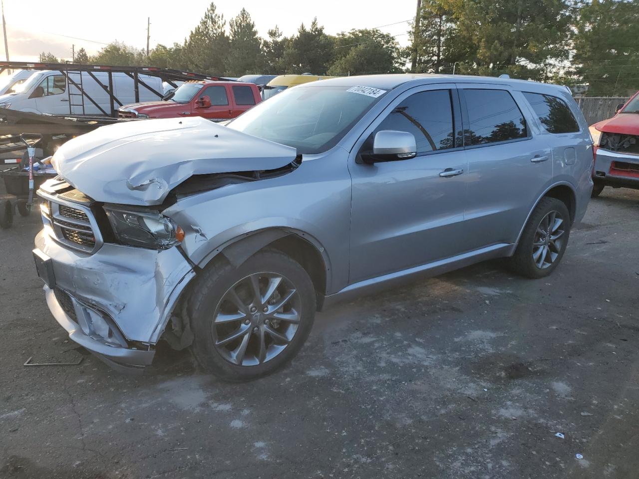 2017 Dodge Durango Gt VIN: 1C4RDJDGXHC724992 Lot: 70042184