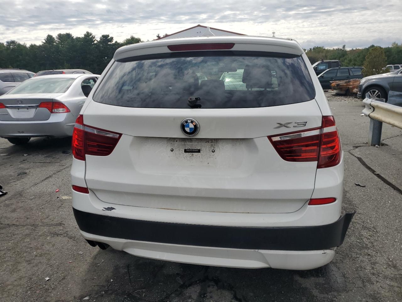 2012 BMW X3 xDrive28I VIN: 5UXWX5C5XCL725942 Lot: 72910984