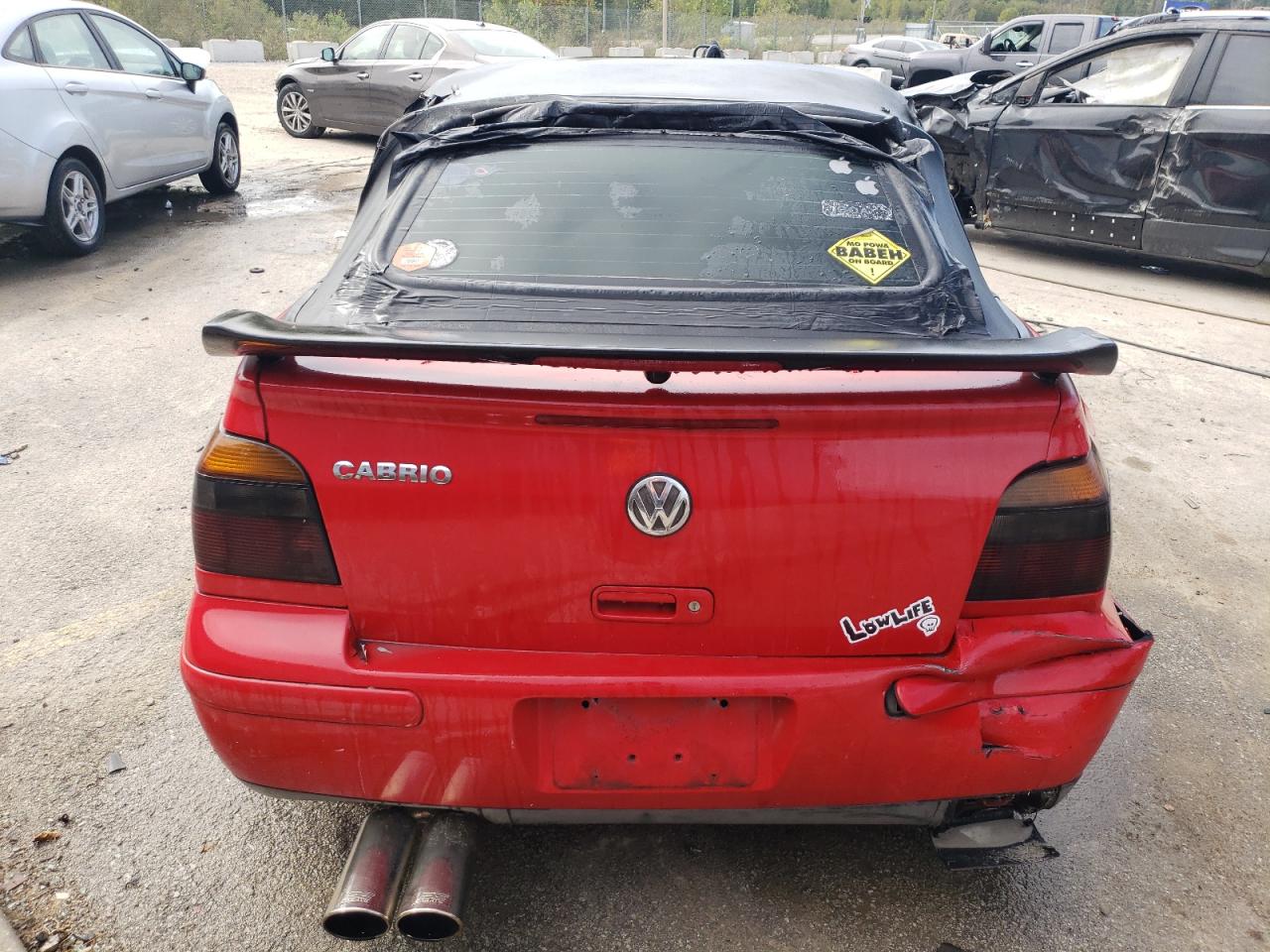 3VWCB61E0XM810253 1999 Volkswagen Cabrio Gl