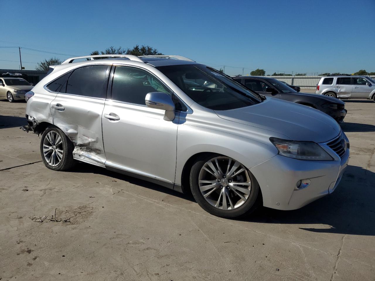 VIN 2T2ZK1BA4DC121473 2013 LEXUS RX350 no.4