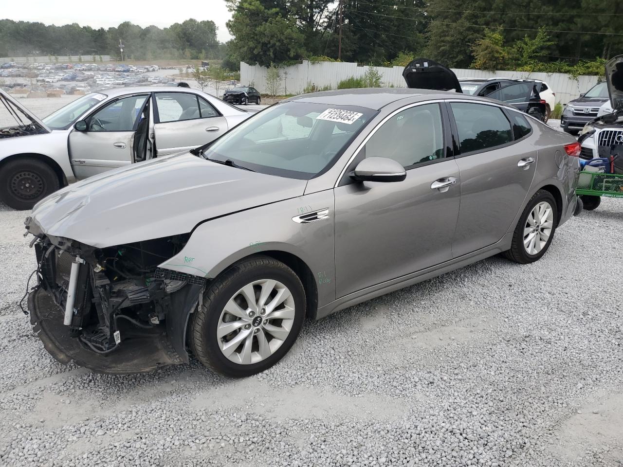 VIN 5XXGU4L31HG163119 2017 KIA OPTIMA no.1