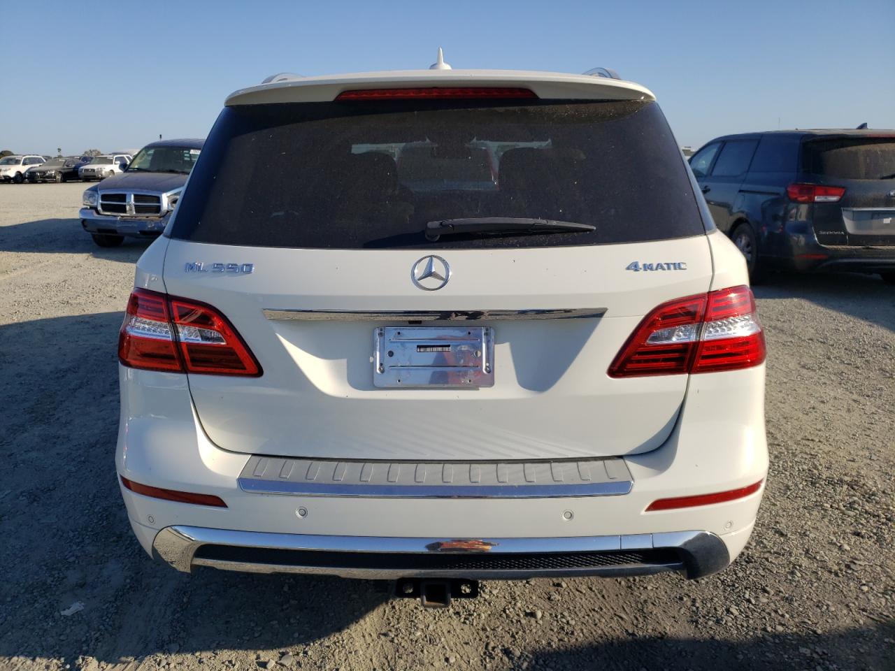 2013 Mercedes-Benz Ml 550 4Matic VIN: 4JGDA7DB7DA167826 Lot: 70708884