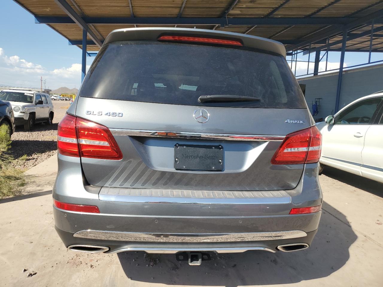 2017 Mercedes-Benz Gls 450 4Matic VIN: 4JGDF6EE0HA826033 Lot: 73876834