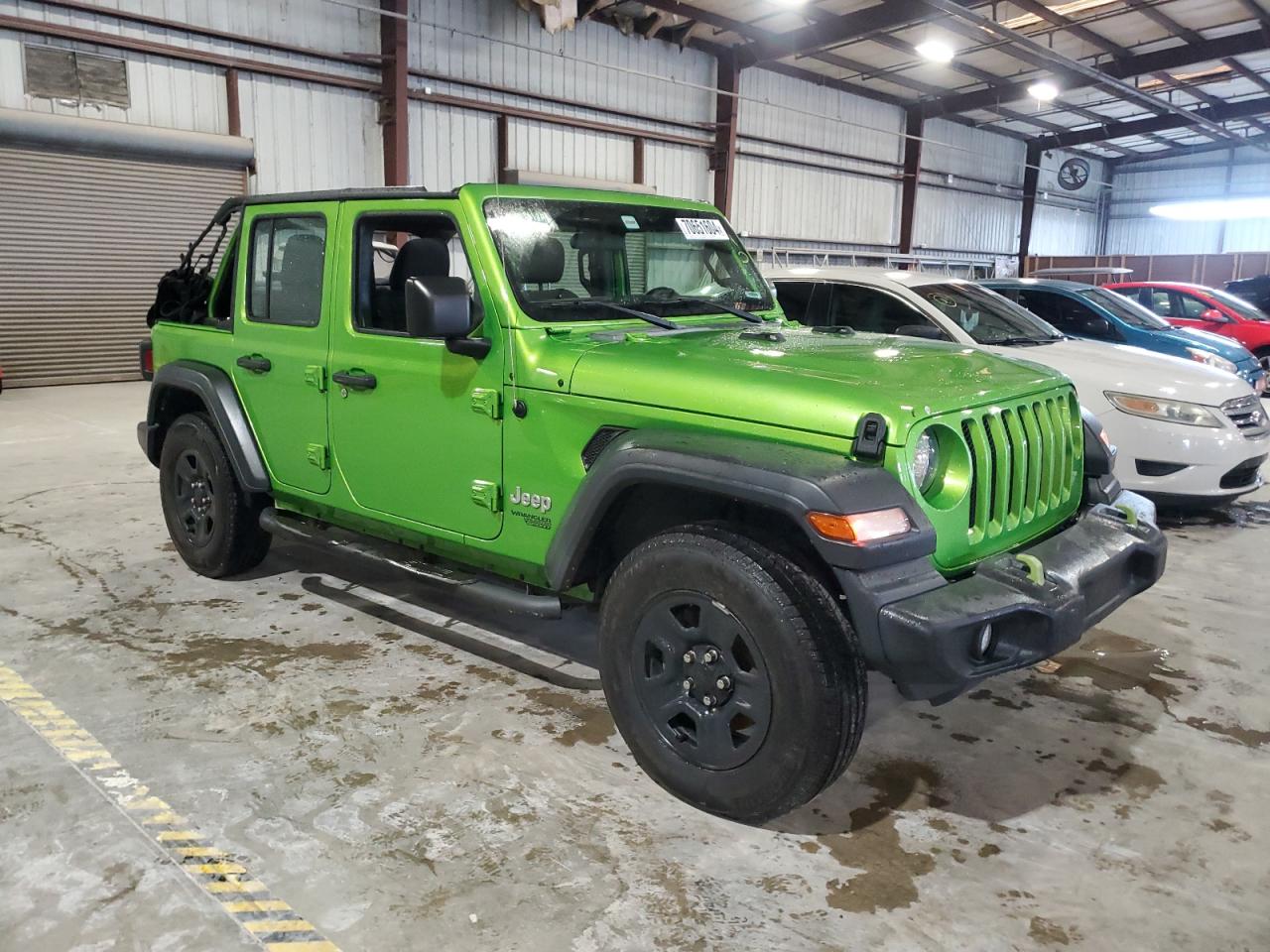 2018 Jeep Wrangler Unlimited Sport VIN: 1C4HJXDG2JW259653 Lot: 70651604