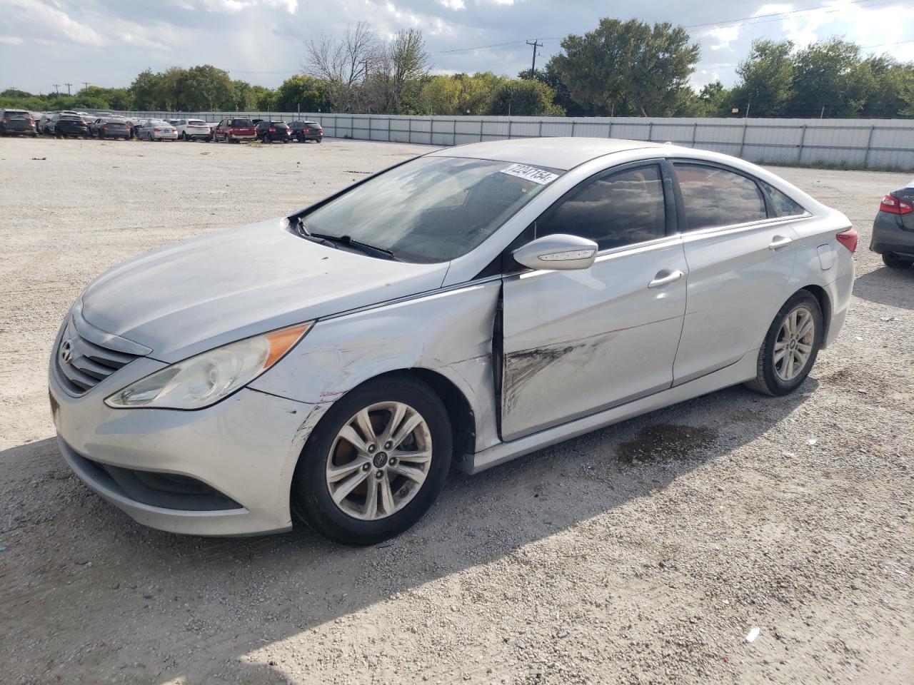 VIN 5NPEB4AC7EH859533 2014 HYUNDAI SONATA no.1