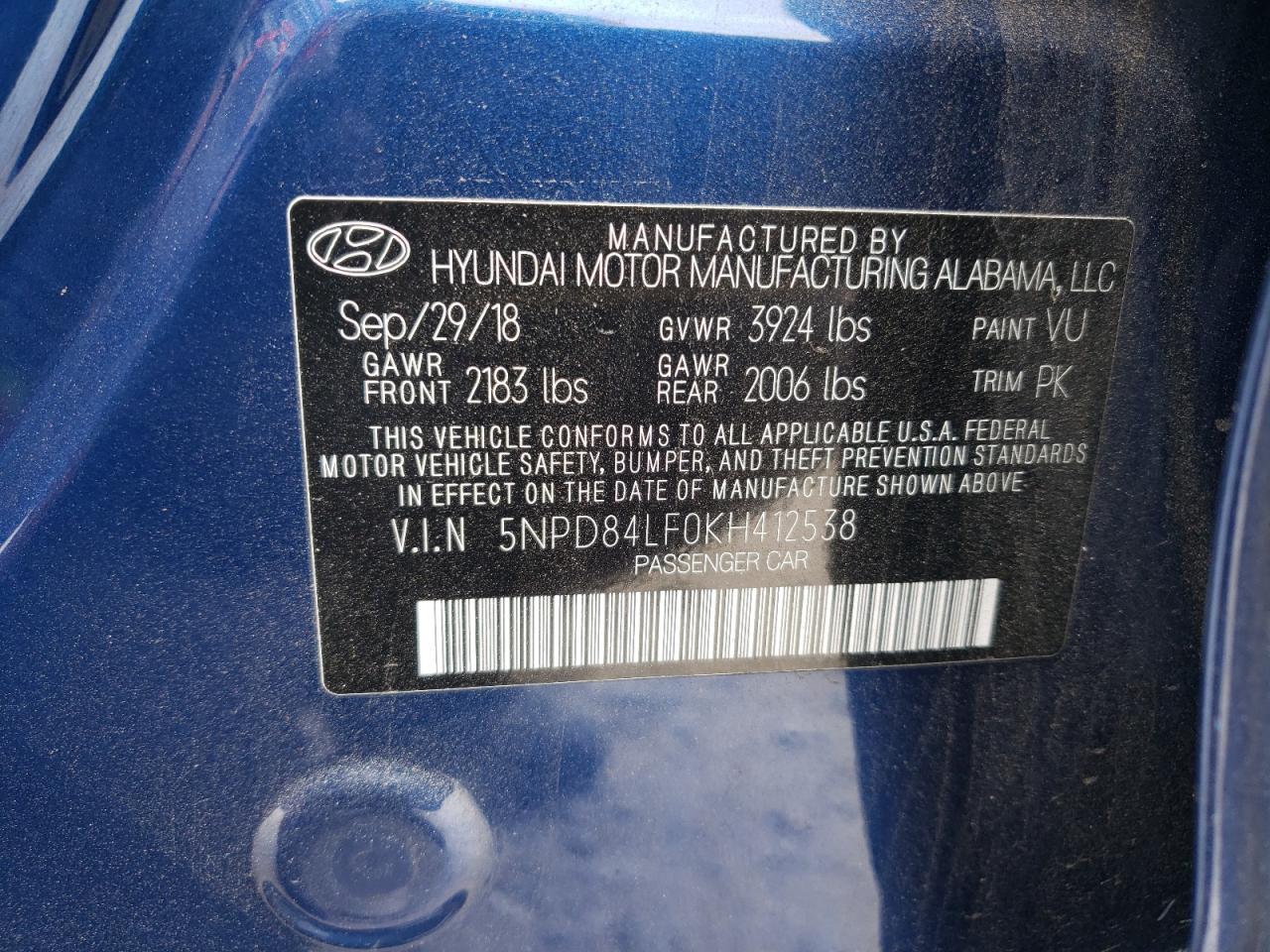 2019 Hyundai Elantra - Image 12