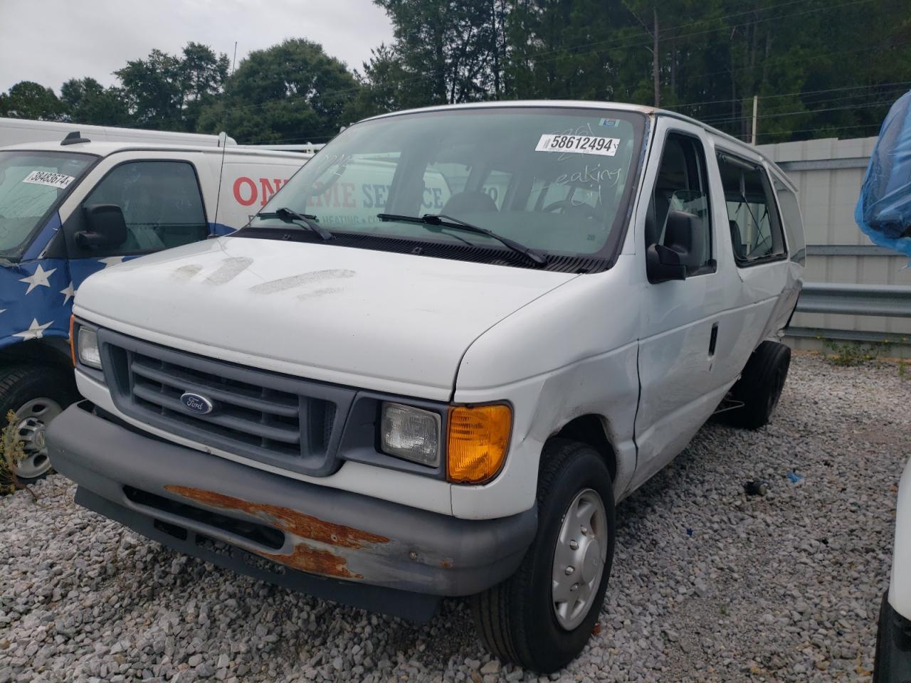 2007 Ford Econoline E150 Wagon VIN: 1FMNE11L47DA02354 Lot: 58612494