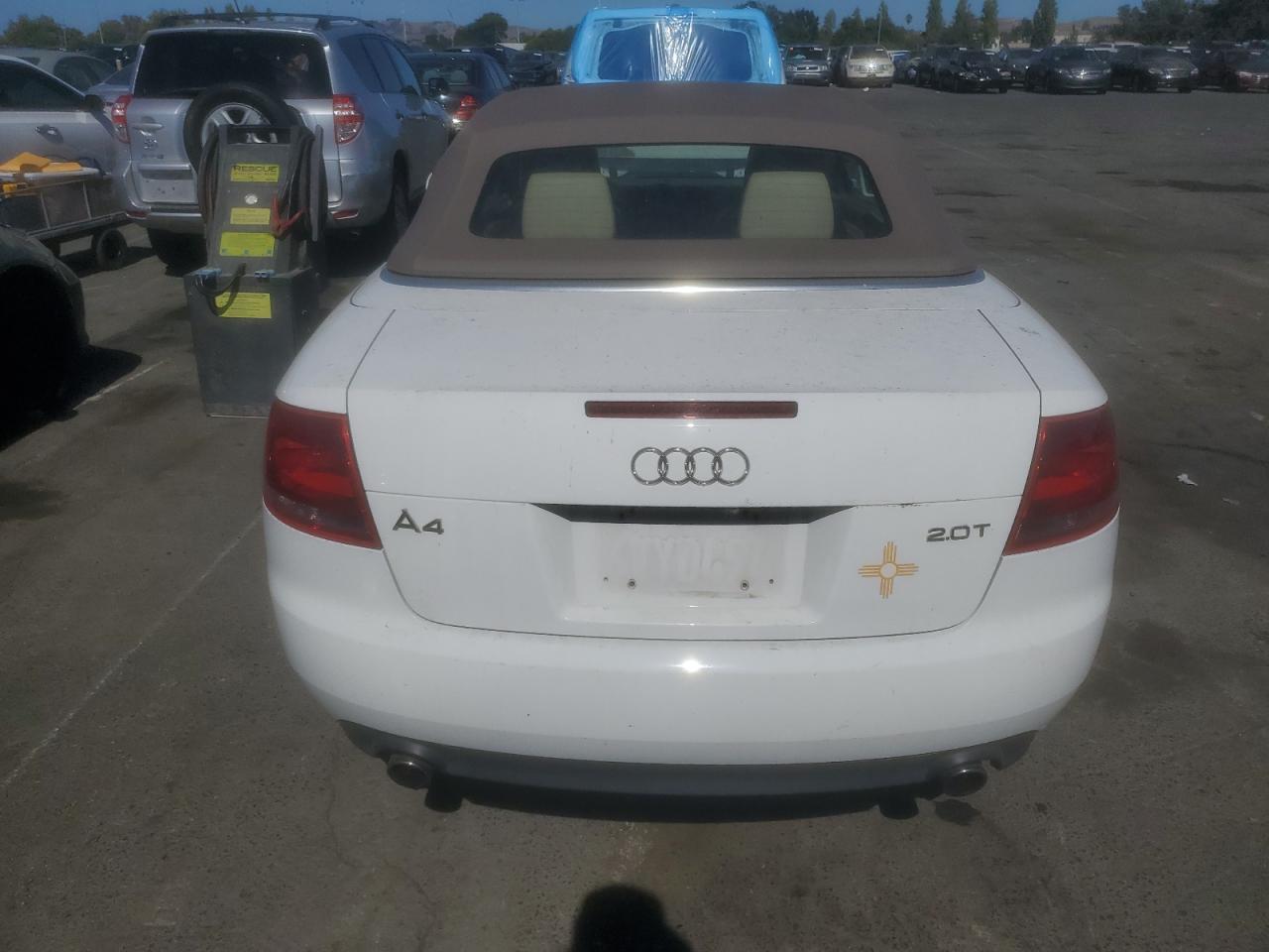 2008 Audi A4 2.0T Cabriolet VIN: WAUAF48H18K008061 Lot: 71630964