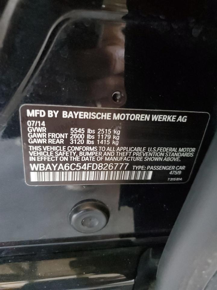 WBAYA6C54FD826777 2015 BMW 740 I