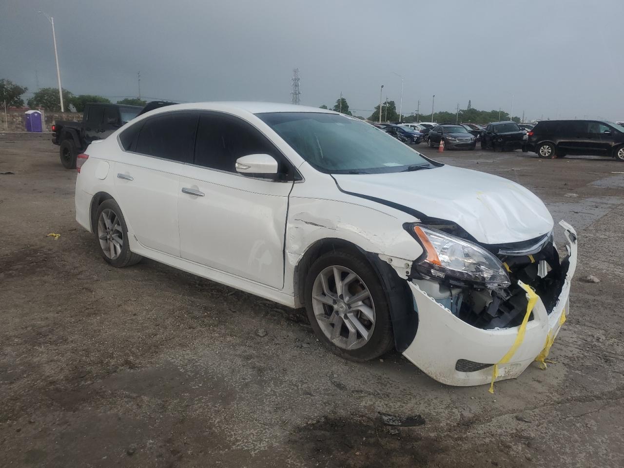 VIN 3N1AB7AP0FY380848 2015 NISSAN SENTRA no.4