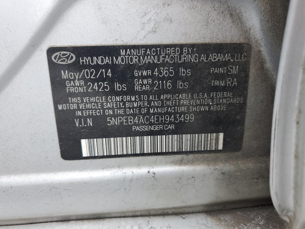 2014 Hyundai Sonata - Image 14