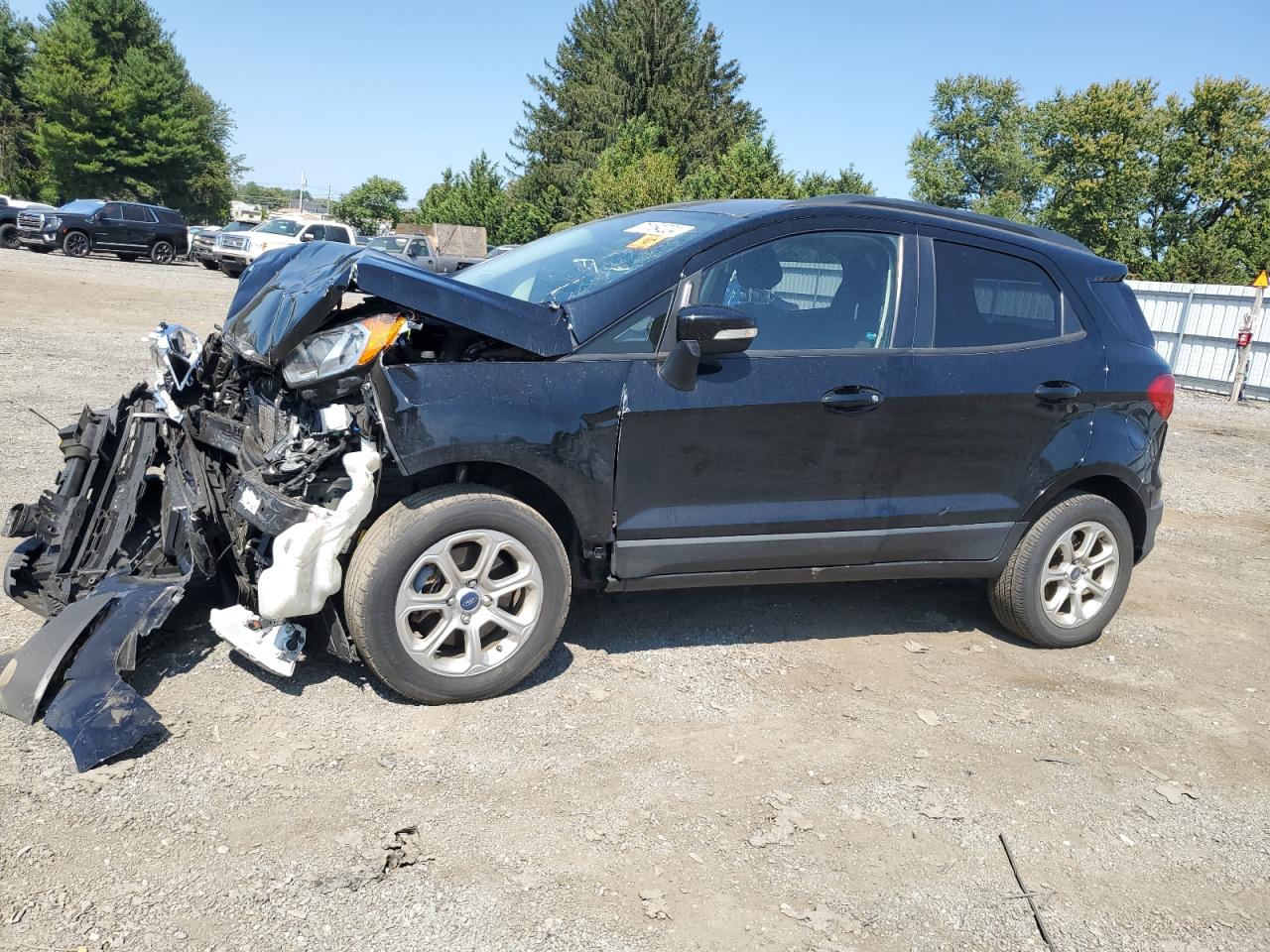 2019 Ford Ecosport Se VIN: MAJ6S3GL0KC291256 Lot: 71164224