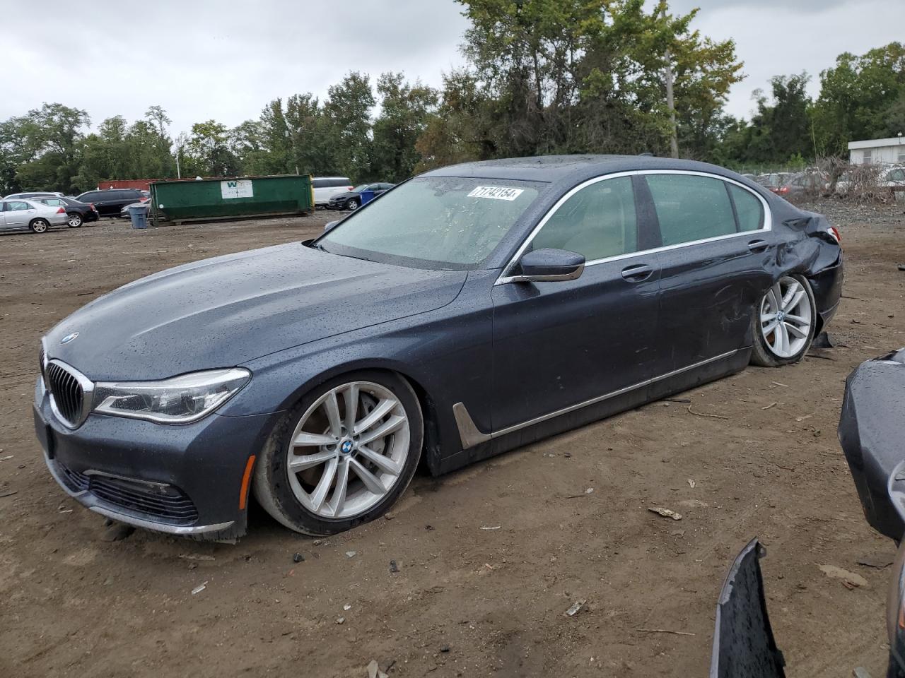 2016 Bmw 750 I за продажба в Baltimore, MD - Side
