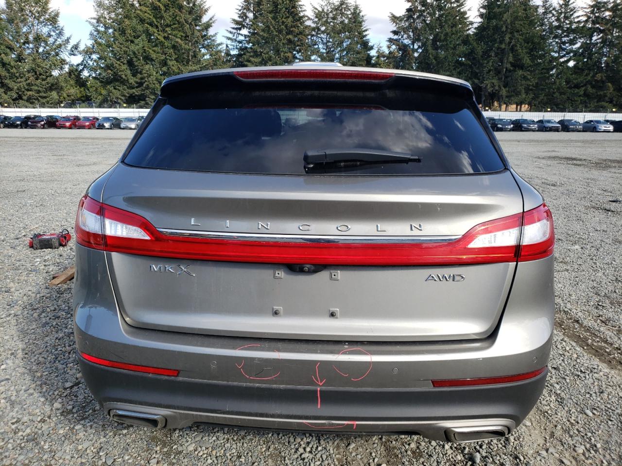 2LMTJ8LRXGBL66379 2016 Lincoln Mkx Reserve