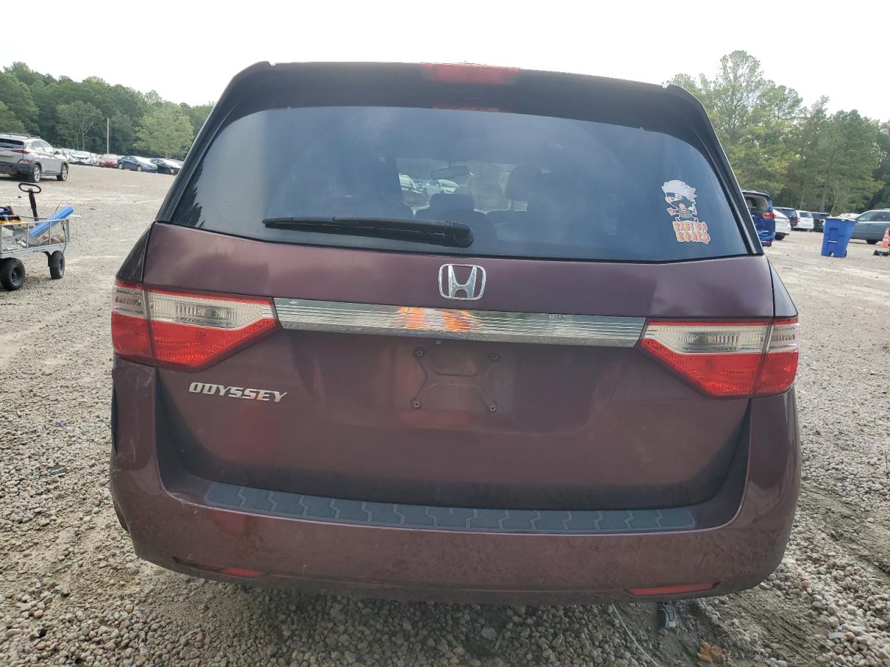 2012 Honda Odyssey Exl VIN: 5FNRL5H6XCB078618 Lot: 70225894