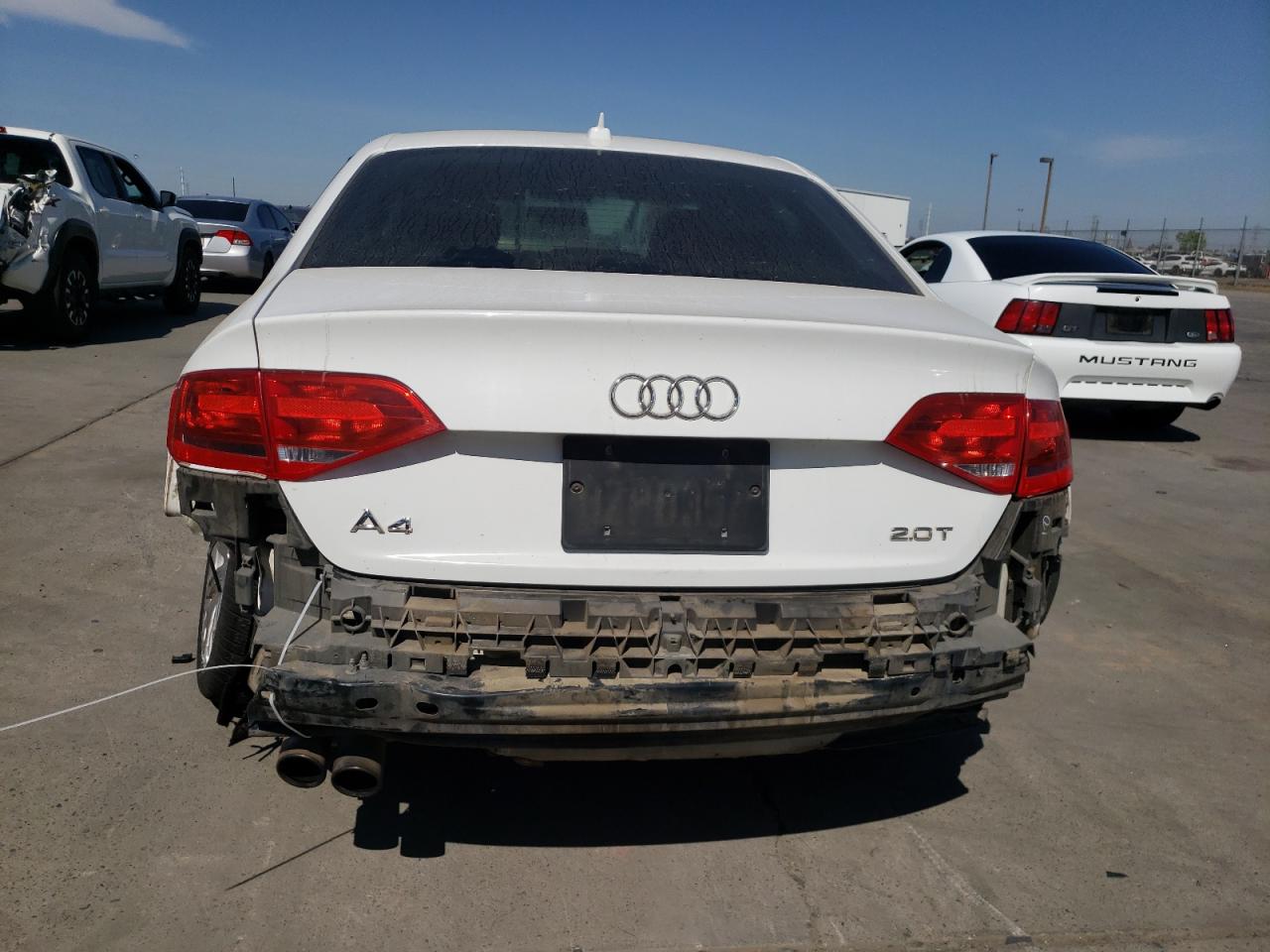 2010 Audi A4 Premium VIN: WAUAFAFL6AN011032 Lot: 72608024