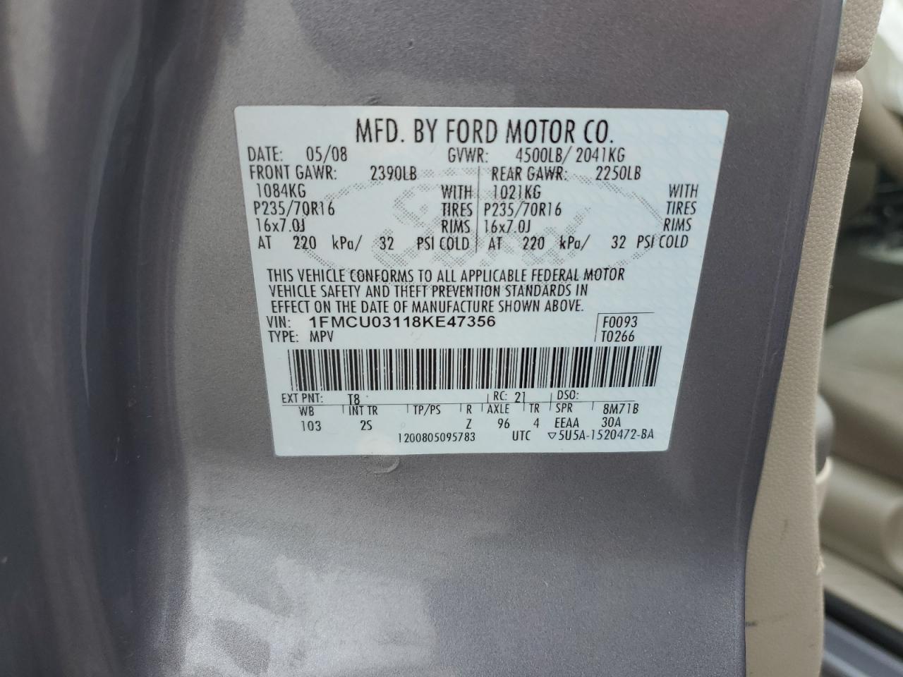 2008 Ford Escape - Image 15