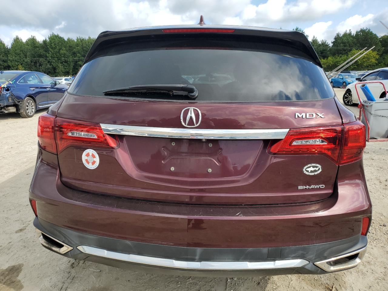 2017 Acura Mdx VIN: 5FRYD4H32HB000638 Lot: 71590044