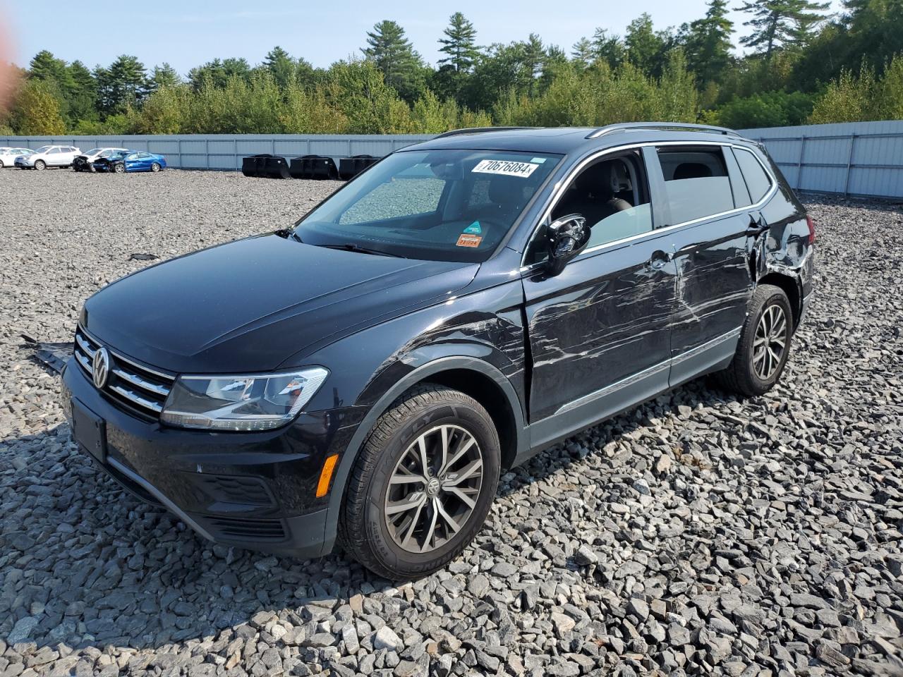 2020 Volkswagen Tiguan Se VIN: 3VV2B7AX0LM089076 Lot: 70676084