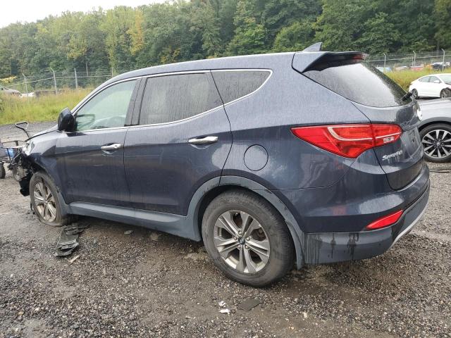  HYUNDAI SANTA FE 2015 Granatowy