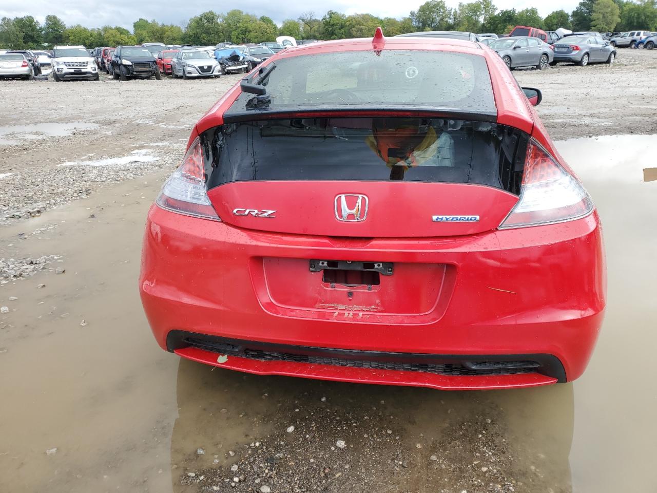 JHMZF1D62ES002398 2014 Honda Cr-Z Ex