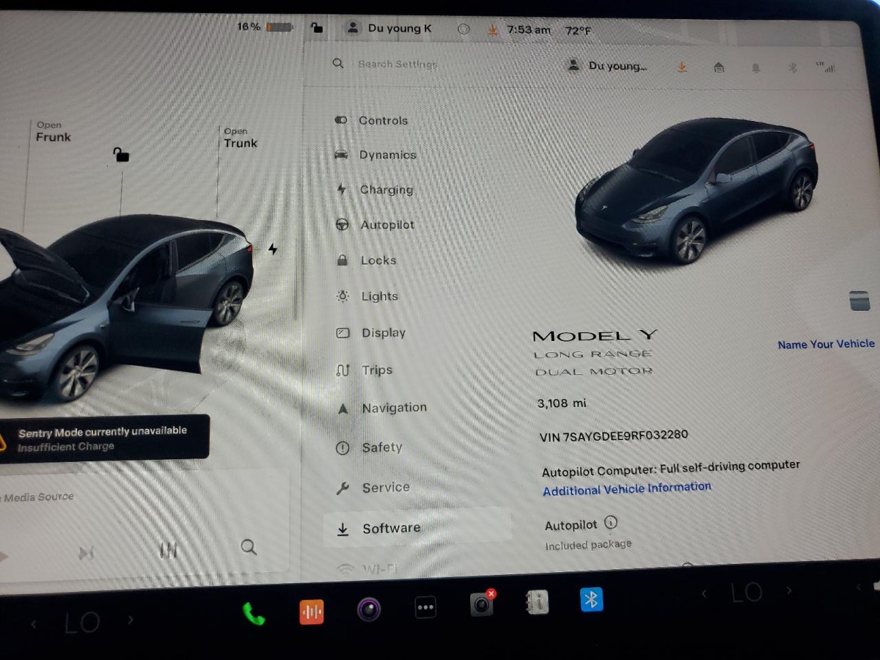 7SAYGDEE9RF032280 2024 Tesla Model Y