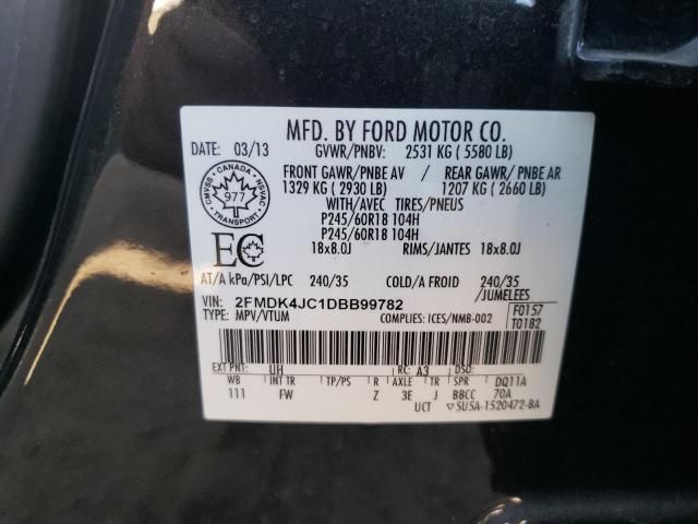 2013 FORD EDGE SEL
