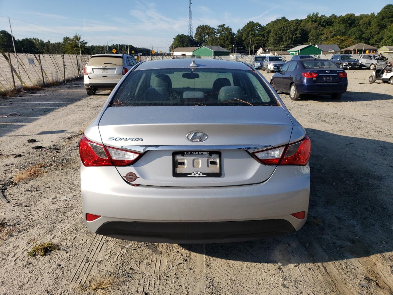 2014 Hyundai Sonata Gls VIN: 5NPEB4ACXEH857579 Lot: 70991674