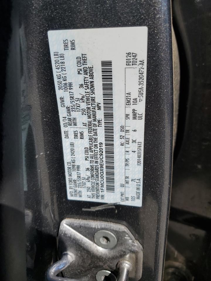 1FMCU0GX9EUC92019 2014 Ford Escape Se