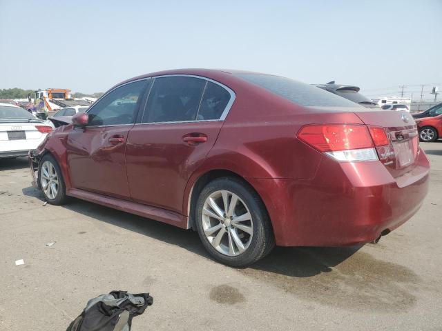  SUBARU LEGACY 2013 Червоний