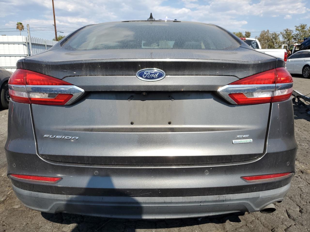 2019 Ford Fusion Se VIN: 3FA6P0HD3KR177504 Lot: 70458134