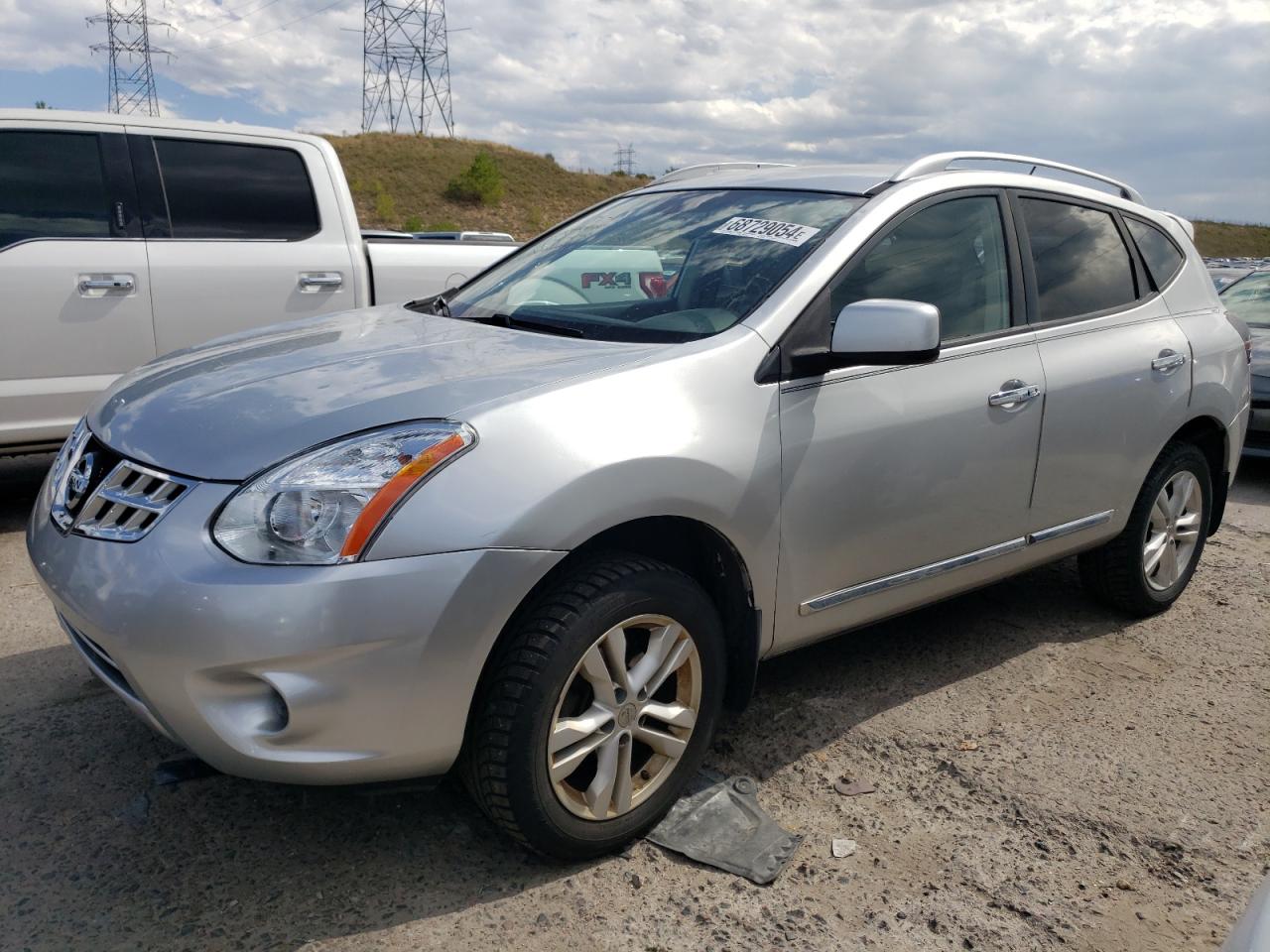 2013 Nissan Rogue S VIN: JN8AS5MV7DW118152 Lot: 68729054