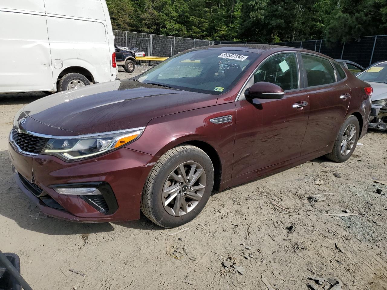 2019 Kia Optima Lx VIN: 5XXGT4L33KG299276 Lot: 69583154