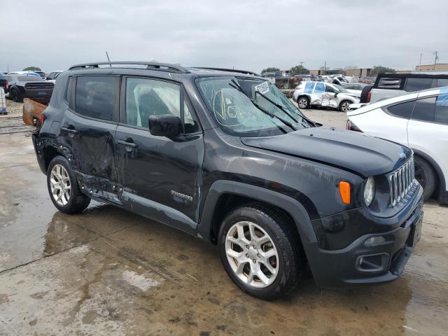  JEEP RENEGADE 2018 Чорний