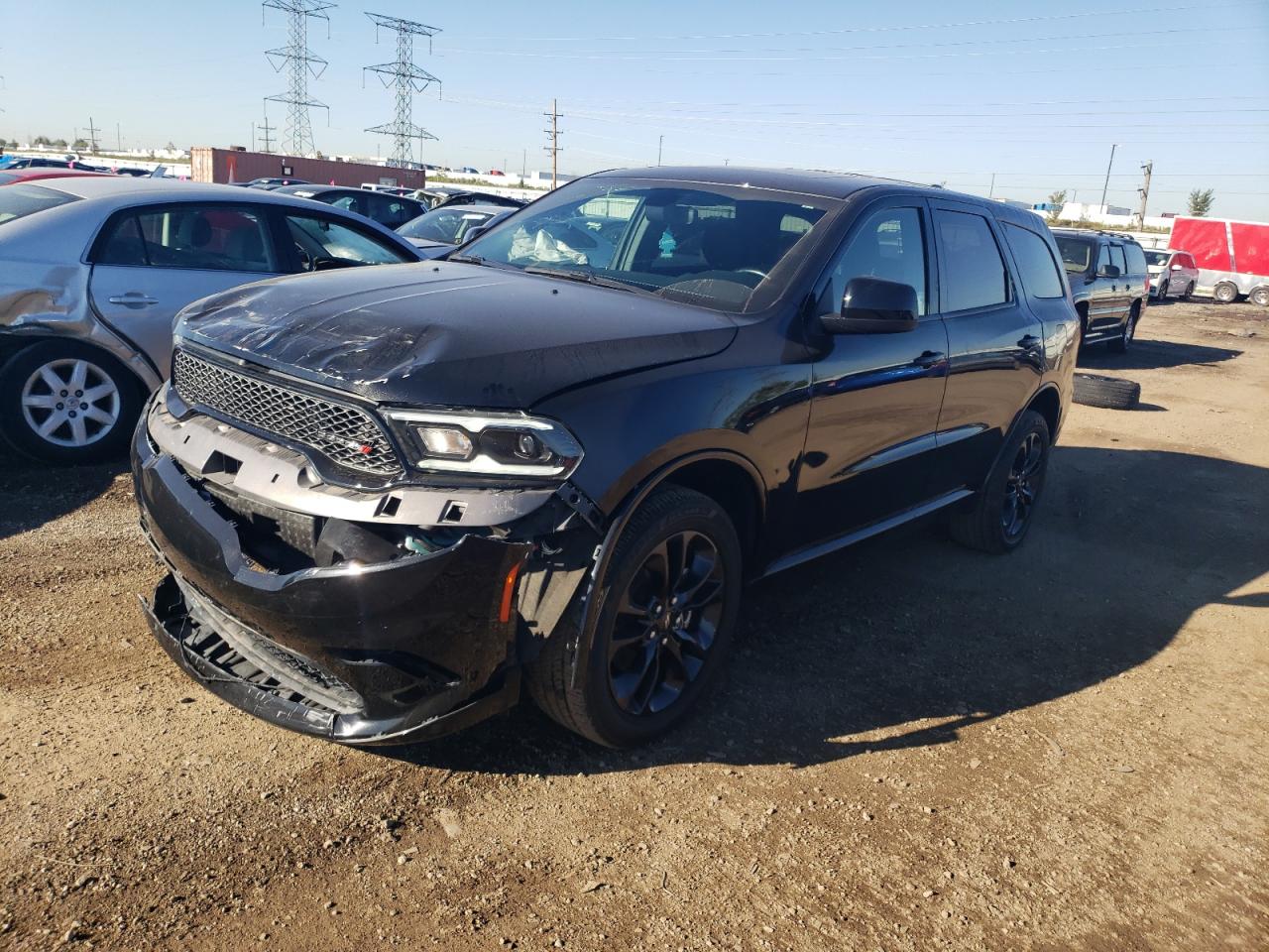 2022 Dodge Durango Sxt VIN: 1C4RDJAGXNC161474 Lot: 72591594