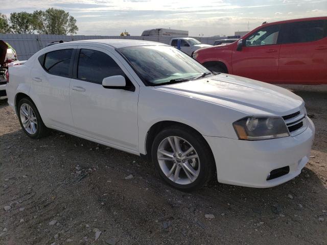 Sedans DODGE AVENGER 2014 White