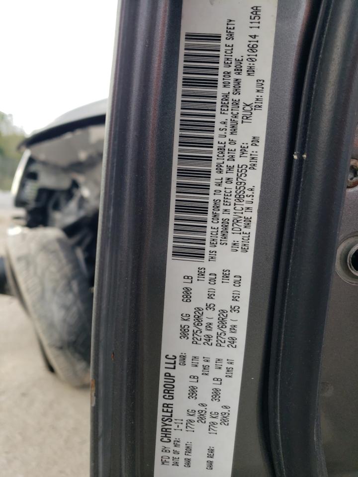 1D7RV1CT0BS597555 2011 Dodge Ram 1500