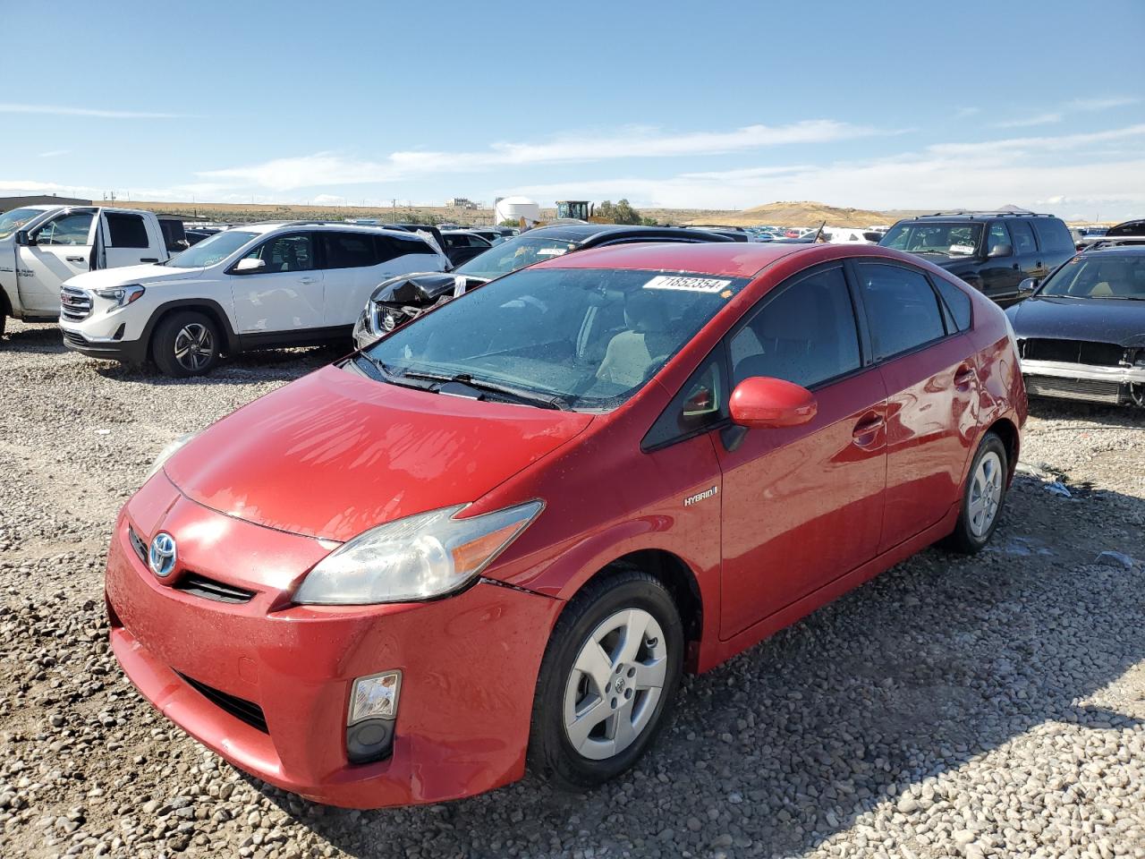 2011 Toyota Prius VIN: JTDKN3DU5B5370763 Lot: 71852354