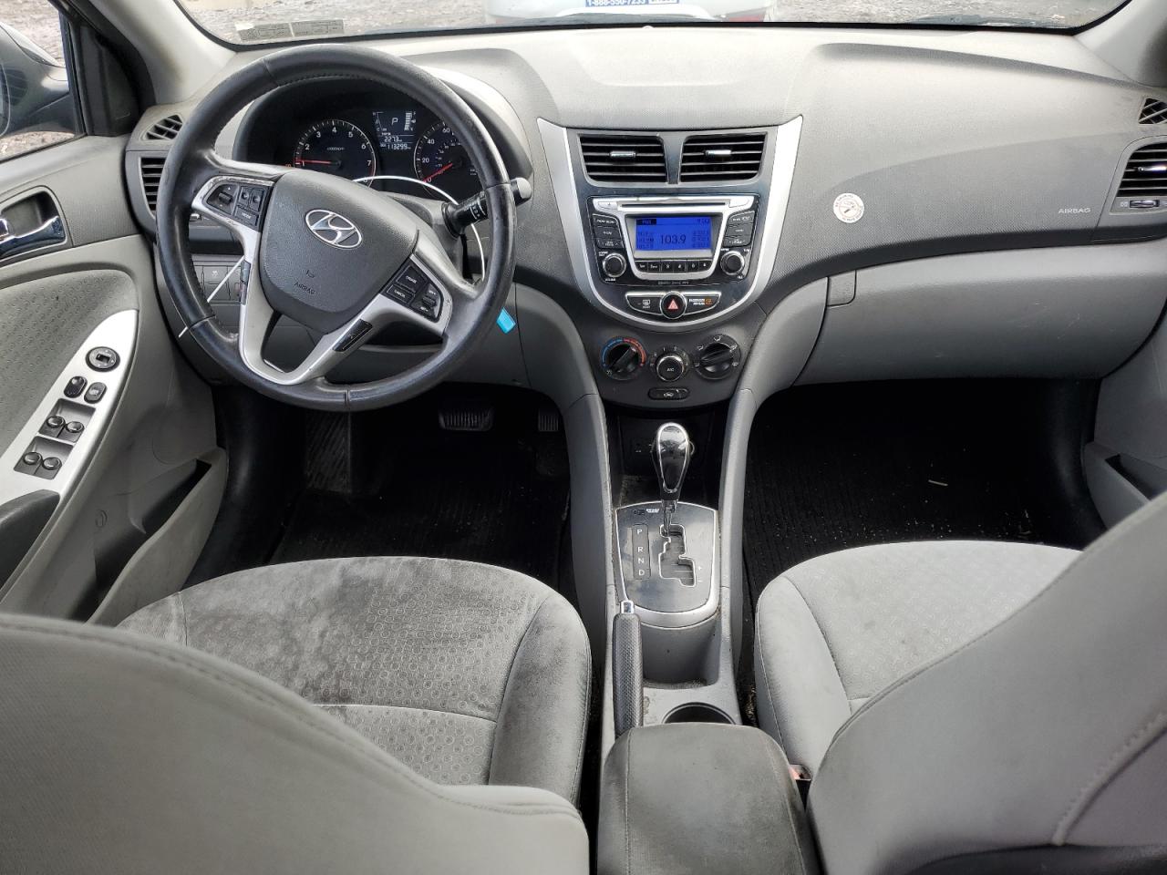 KMHCU5AE7EU170134 2014 Hyundai Accent Gls